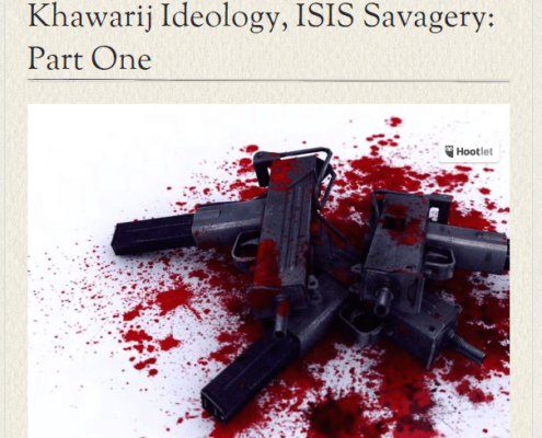 Khawarij Ideology, ISIS Savagery