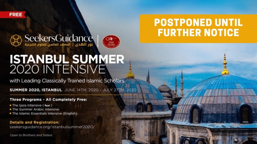 The Istanbul Summer 2020 Intensive Program